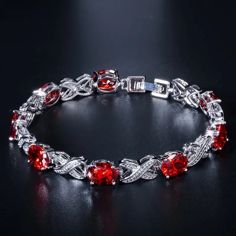 Alexandra | Bracelet | Ruby