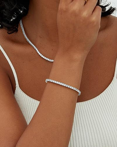 Bailee | Bracelet | White Gold
