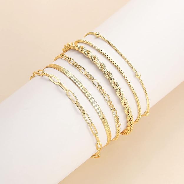 Elsa | Bracelet Set | White Gold