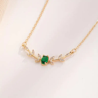 Vanya | Necklace | Emerald