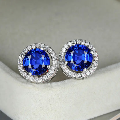 Luzia | Earrings | Sapphire
