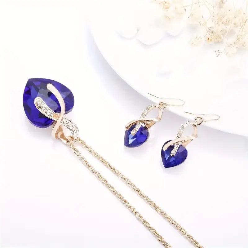 Tanyah | Jewelry Set | Sapphire