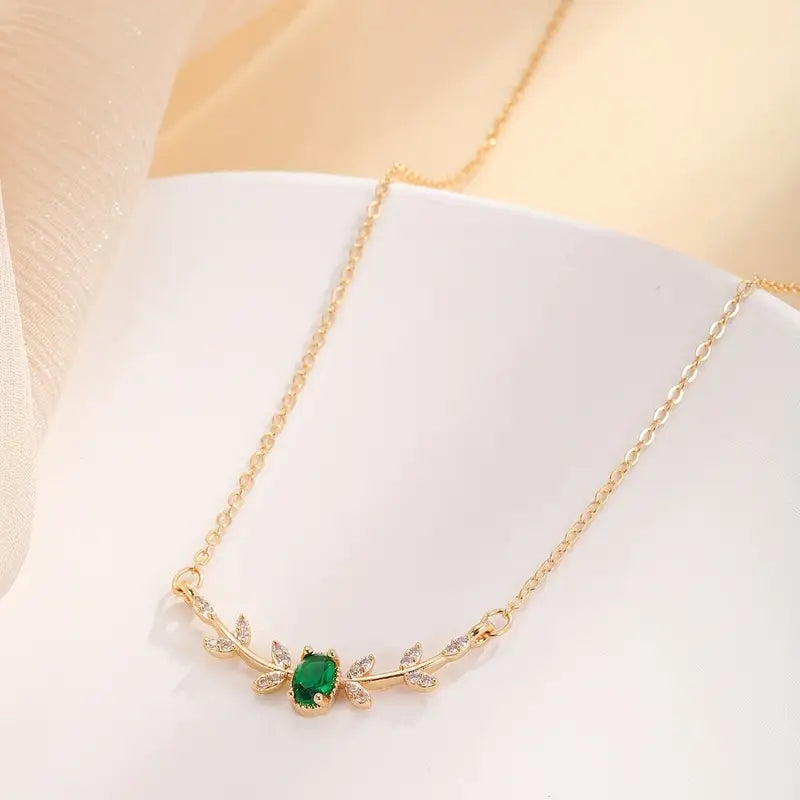 Vanya | Necklace | Emerald