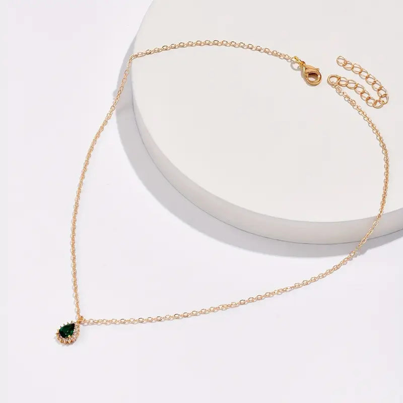 Yvanna | Necklace | Emerald