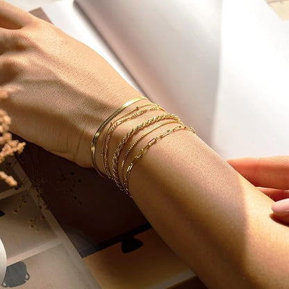 Elsa | Bracelet Set | White Gold