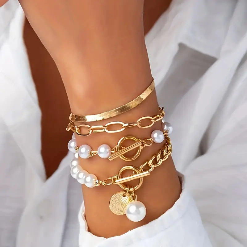 Julietta | Bracelet  Set | Gold