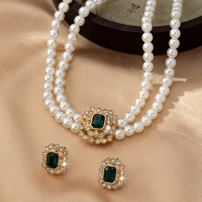 Rosalee | Jewelry Set | Emerald