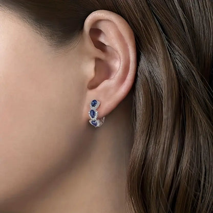 Lilia | Earrings | Sapphire
