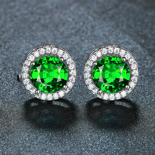 Luzia | Earrings | Emerald