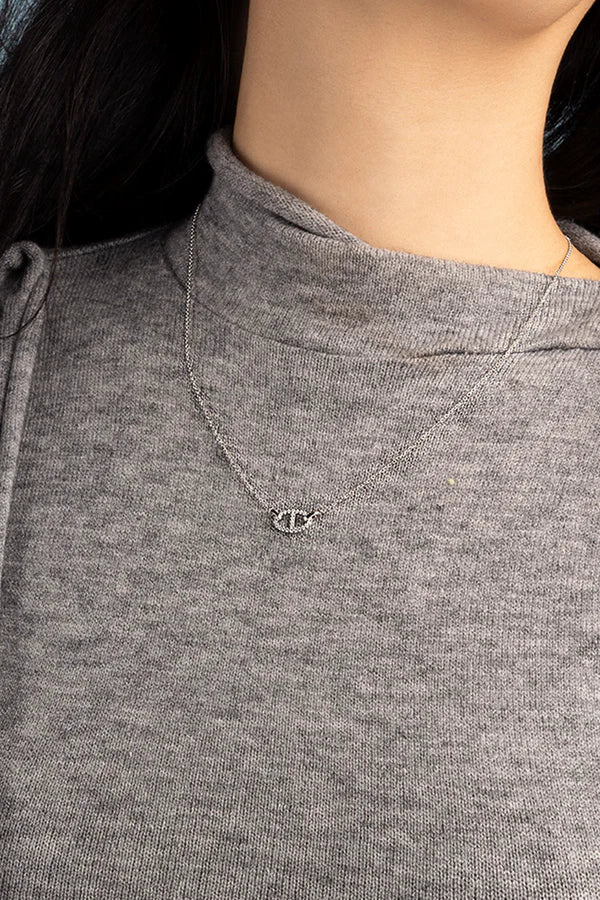 Francesca | Necklace | White Gold