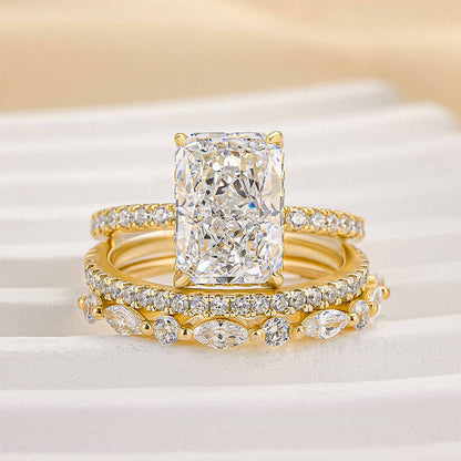 Camila | Ring Set | White Gold