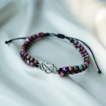 To My Granddaughter Forever Love Bracelet