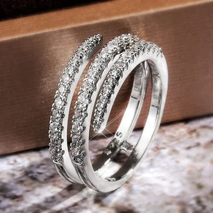 Zaniyah | Ring | White Gold