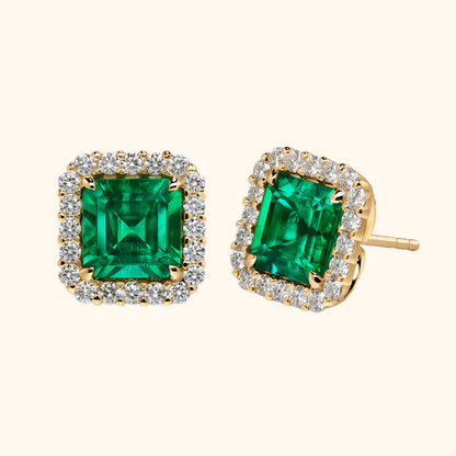 Cordelia | Earrings | Emerald