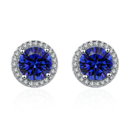 Luzia | Earrings | Sapphire