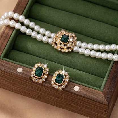 Rosalee | Jewelry Set | Emerald