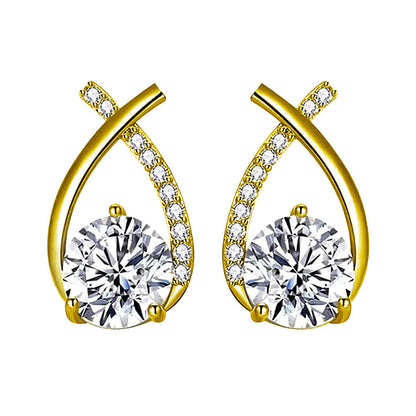 Arielle | Earrings | White gold