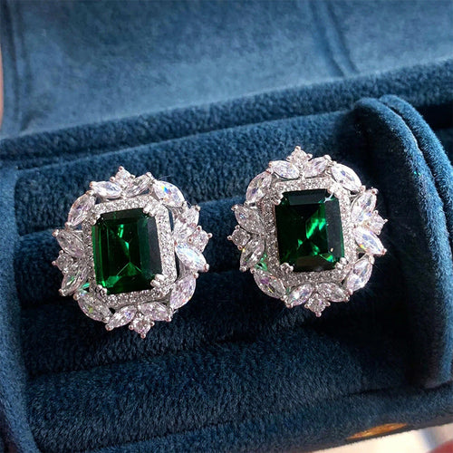 Elvryn | Earrings | Emerald