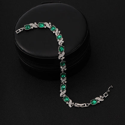 Daphne | Bracelet | Emerald