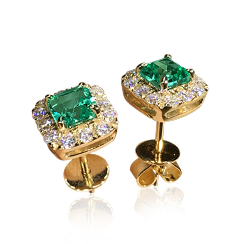 Cordelia | Earrings | Emerald