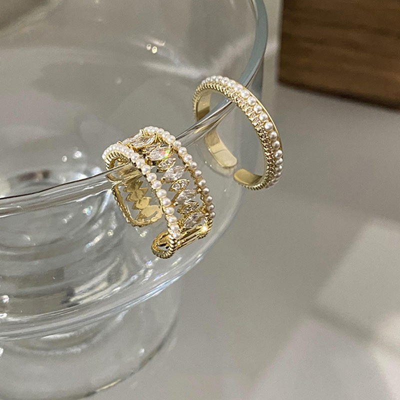 Ella | Ring Set | Gold