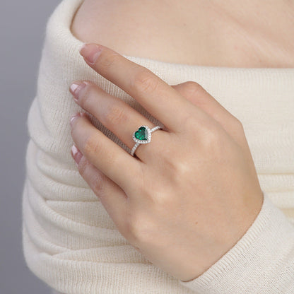 Lara | Ring | Emerald