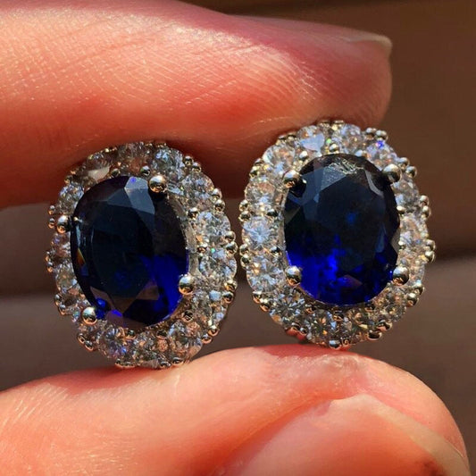 Barbara | Earrings | Sapphire