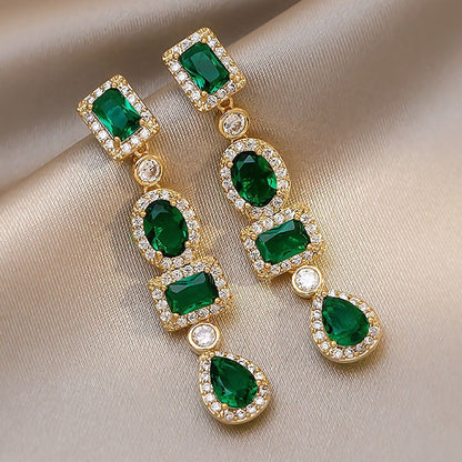 Cora | Earrings | Emerald