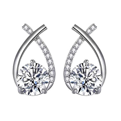 Arielle | Earrings | White gold