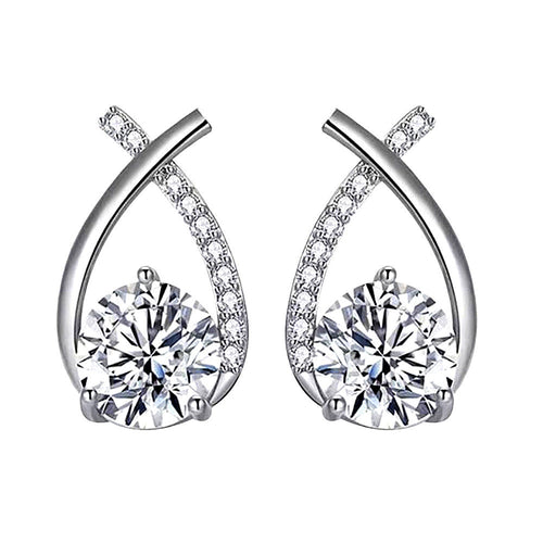 Arielle | Earrings | White gold
