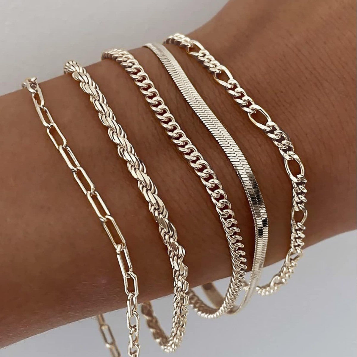 Olivia | Bracelet Set | Gold