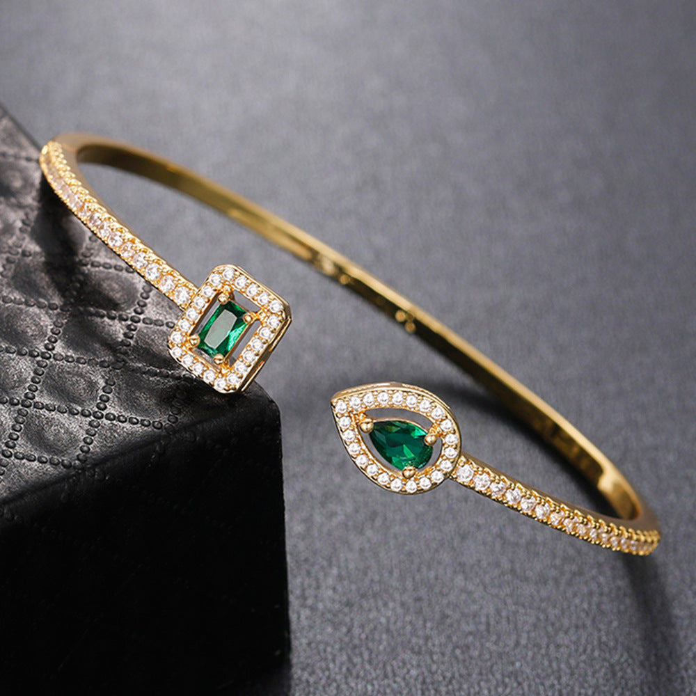 Maeva | Bracelet | Emerald