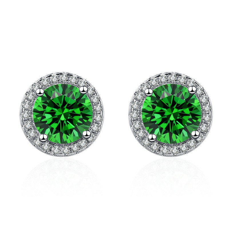 Luzia | Earrings | Emerald