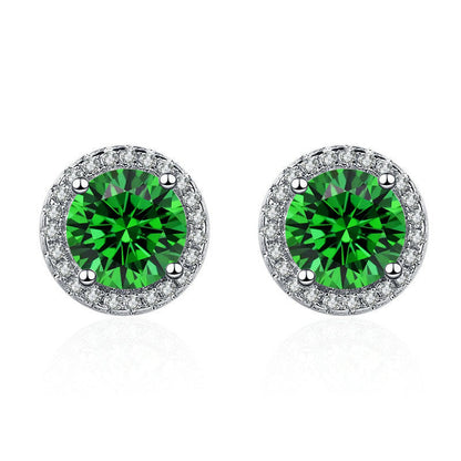 Luzia | Earrings | Emerald