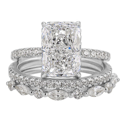 Camila | Ring Set | White Gold