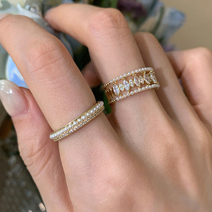 Ella | Ring Set | Gold