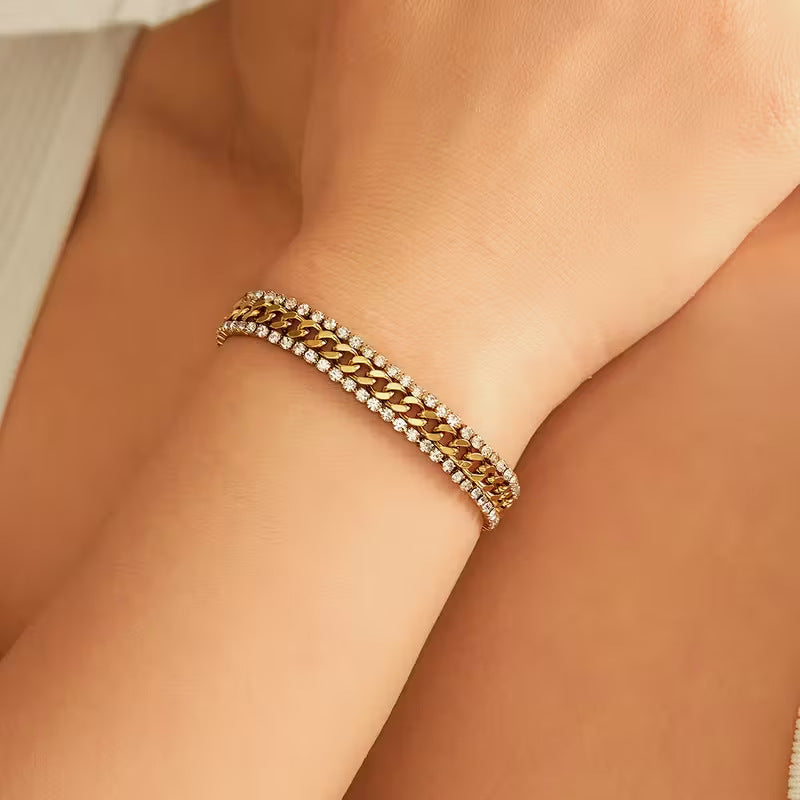 Kassidy | Bracelet | Gold