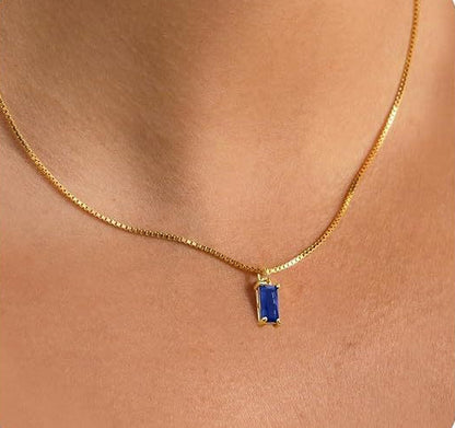 Adaline | Necklace | Sapphire