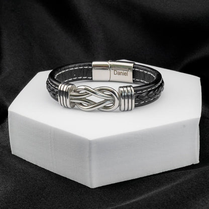 To My Son - Infinity Knot Bracelet