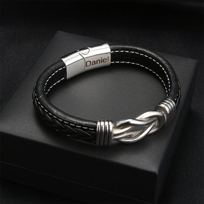 To My Son - Infinity Knot Bracelet
