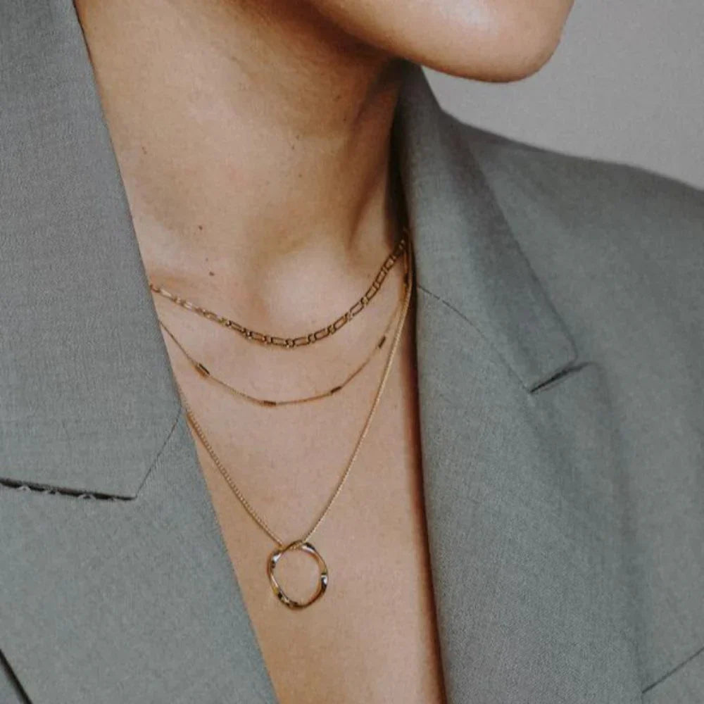 Luna | Necklace | Gold