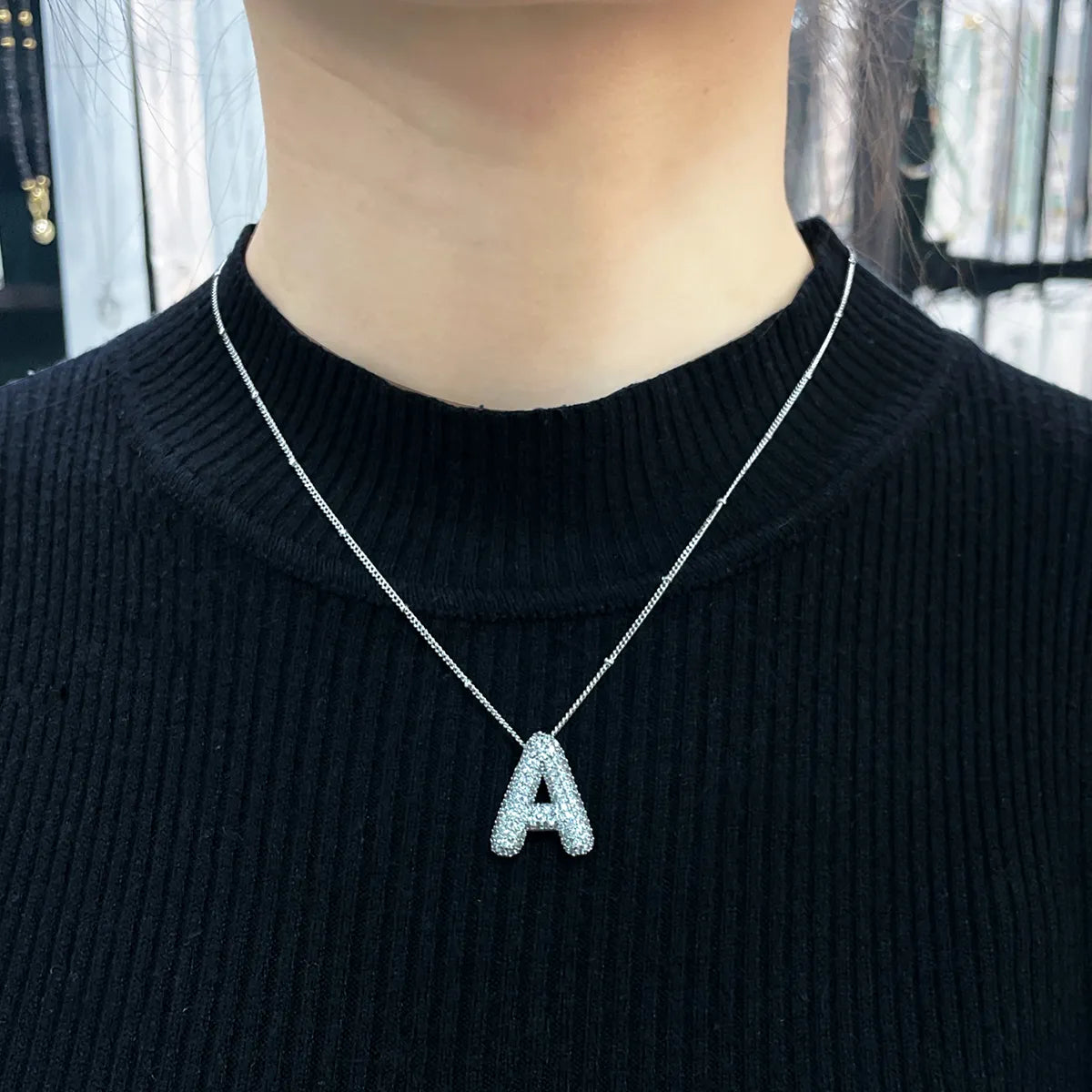Elliot | Necklace Set | White Gold