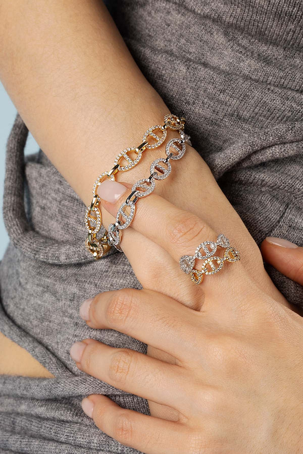 Lyanna | Bracelet | White Gold