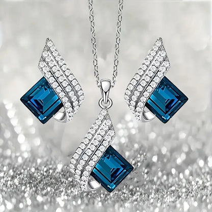Brienne | Jewelry Set | Sapphire
