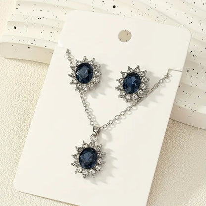 Katya | Jewelry Set | Sapphire