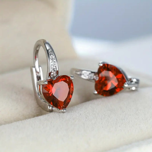 Celeste | Earrings | Ruby