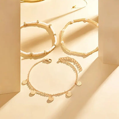 Corinne | Anklet Set | Gold