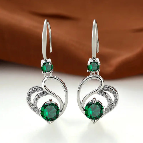 Sydney | Earrings | Emerald
