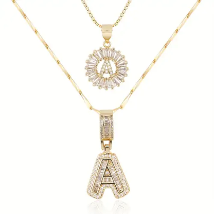 Ava | Necklace Set | Gold