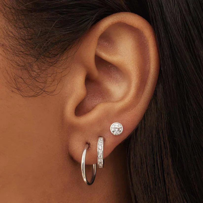 Elisabeth | Earrings | White Gold
